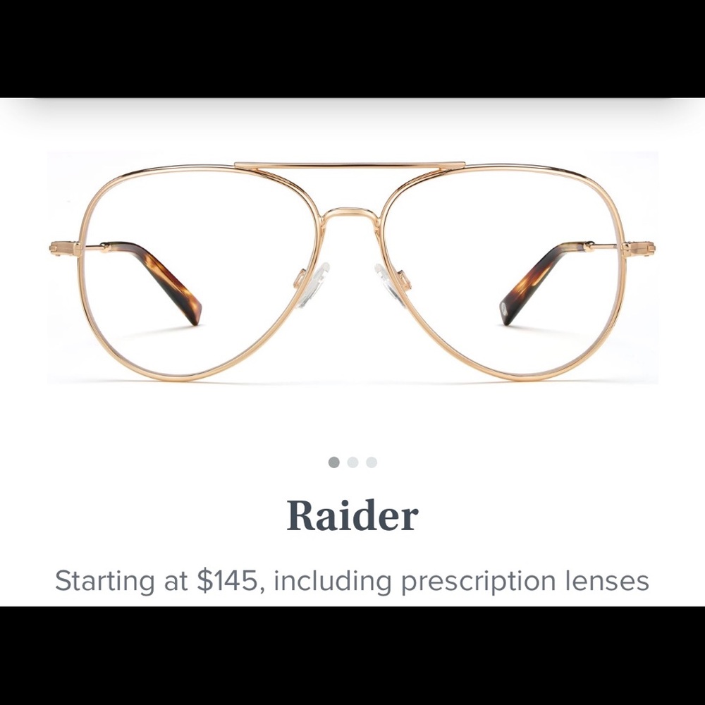 New Men’s Warby Parker Raider Eyeglasses $145